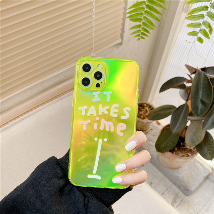 Laser Graffiti Cute Phone Case