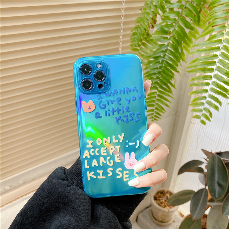 Laser Graffiti Cute Phone Case