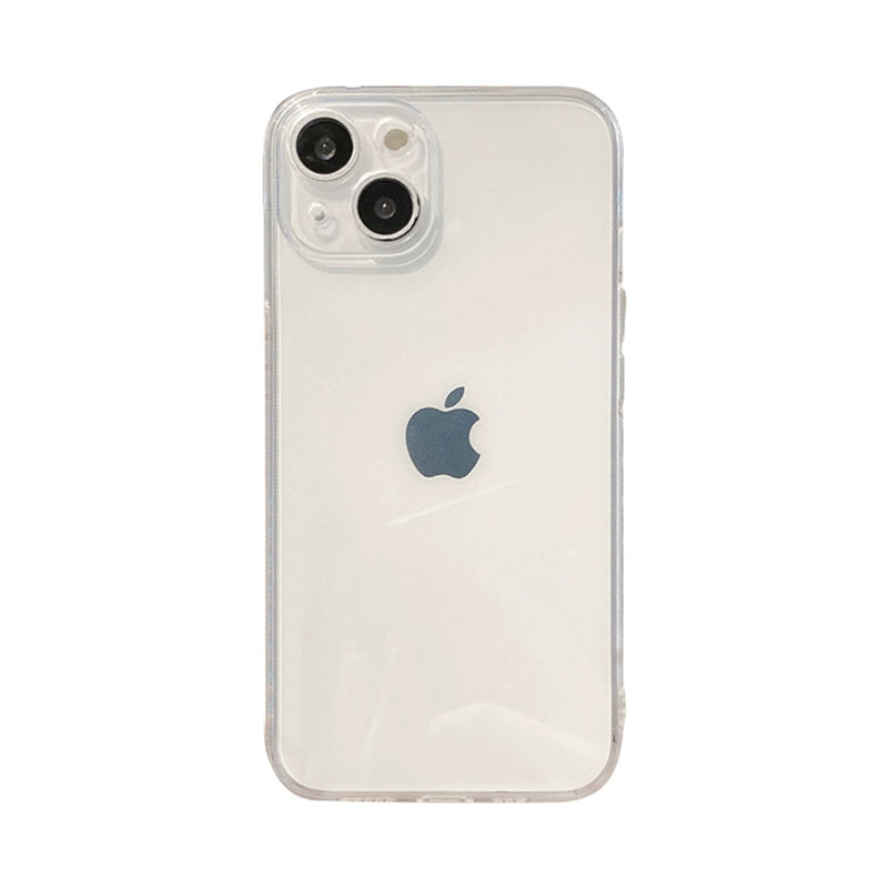 Minimalist Transparent Soft Case for iPhone