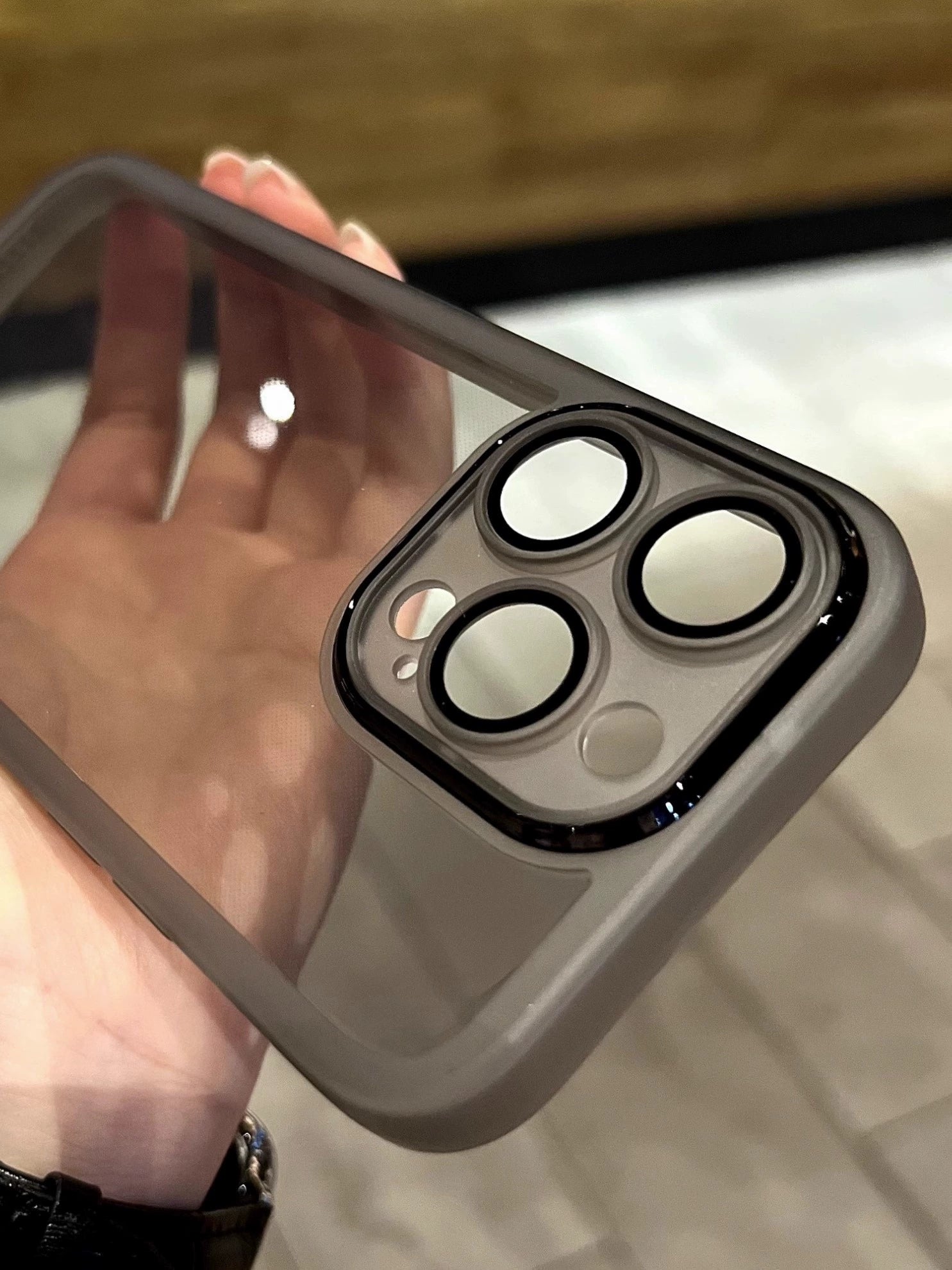 Transparent  Lens Protector for iPhone